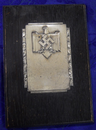 WWII GERMAN SPORTS AWARD!