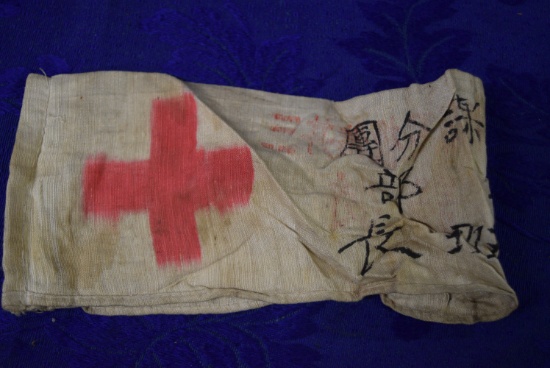 WORLD WAR JAPANESE MEDIC ARMBAND!