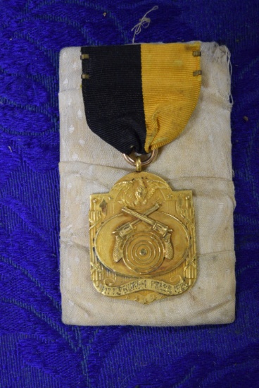 PITTSBURGH PRESS 1925 MARKSMAN CHAMPION MEDAL!