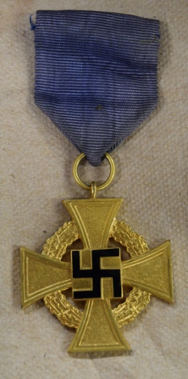 FAITHFUL 40 YEAR FIRST CLASS MEDAL!