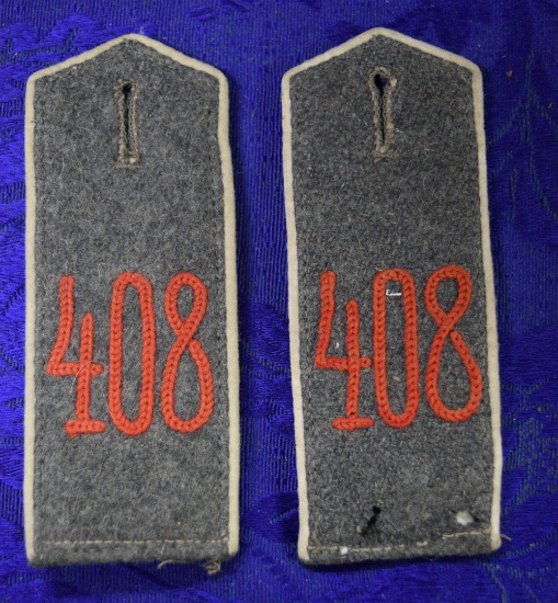 WWI GERMAN M047/10 REGIMENT NUMBERS!