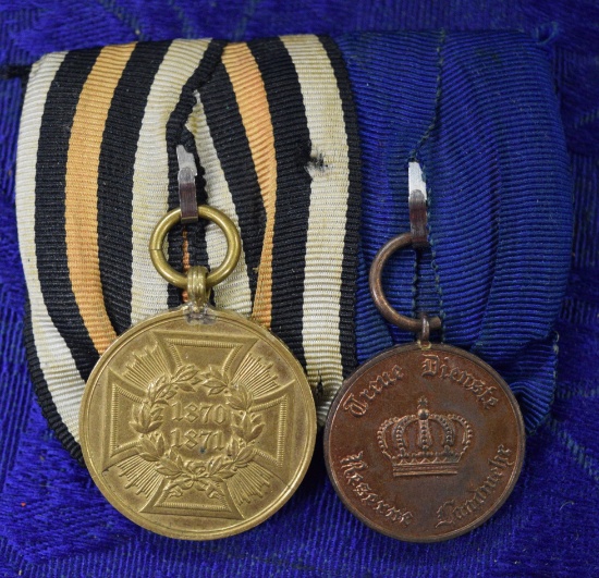 1870 LANDWEHR SERVICE AWARD!
