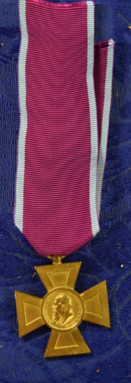 1911 BAVARIAN 40 YEAR SERVICE MEDAL!