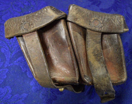 WWII AUSTRIAN STEYR MANNLICHER AMMO POUCH!