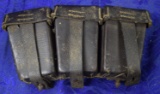 WWI GERMAN AMMO POUCH WITH 1917-18 AMMO!