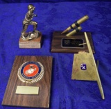 MILITARY TROPHIES AND PLAQUES!