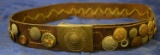 WWI GERMAN HATE BELT WITH BUTTONS!
