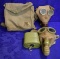 JAPANESE WWII TYPE 95 GAS MASK W/BAG!