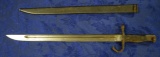 VINTAGE BAYONET WITH SCABBARD!