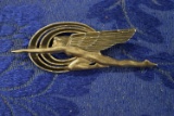 EXTRAORDINARY FIGURAL STERLING PIN!