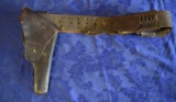 EARLY LEATHER BELT AND HOLSTER!