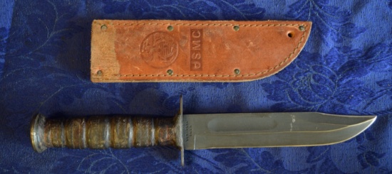 USMC K-BAR FIGHTING KNIFE!