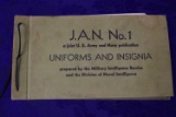 WWII PUBLICATION OF UNIFORMS AND INSIGNIA!