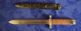 WWII CARCANO FIXED BLADE BAYONET KNIFE!