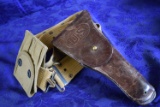 WWI 1911 HOLSTER, BELT AND MAGAZINE POUCH!