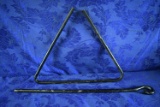 HAND FORGED TRIANGLE!