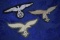 BAHNSCHUTZ AND LUFTWAFFE EAGLE PATCHES!
