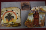 HAND PAINTED NATIVE AMERICAN SCENES!