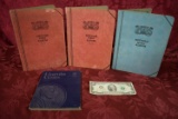 AMAZING COIN BOOK LOT!