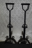 17TH CENTURY FRENCH WROUGHT IRONs!