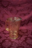 EARLY CARNIVAL GLASS WATER PITCHER!