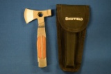 SHEFFIELD HATCHET/KNIFE COMBO TOOL! Item 2
