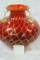 EXTREME RUBY RED MURRANO GLASS VASE!