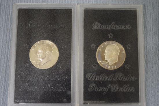 2 EISENHOWER PROOF DOLLARS!