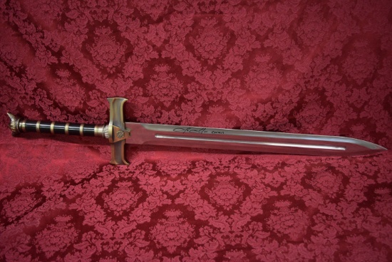 SIGNED SWORD OF CONAN FROM CONAN THE MOVIE!