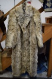 EXTREME COYOTE FUR COAT!