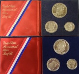 2 BICENTENNIAL SILVER PROOF SETS!