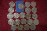 LOT OF KENNEDY HALF DOLLARS!