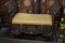 STUNNING VERY OLD MORRISH PADDED BENCH!