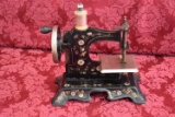 ANTIQUE TOY SEWING MACHINE!