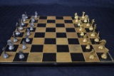 12 INCH MADE IN ITALY CHESS/CHECKERS SET!