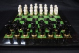 UNBELIEVABLE 1979 CHESS SET WITH COPYRIGHT PAPER!