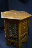 INTRICATELY CRAFTED MOORISH SIDE TABLE!