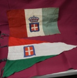 WWII ERA ITALIAN FLAGS!