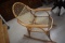 UNIQUE HAND MADE SNOW SHOE ROCKING CHAIR!