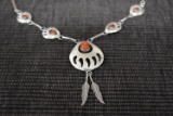 LOVELY NATIVE AMERICAN BEAR PAW NECKLACE!