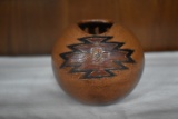 EXTREMELY NICE SIGNED NAVAJO POT!