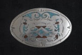 NATIVE AMERICAN STERLING PIN!