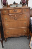 CIRCA 1930'S ORNATE CHEST OF DRAWERS!