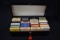 VINTAGE 8 TRACK TAPES AND LOCKING CASE!