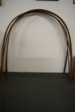 WOODEN COVERED WAGON HOOPS!