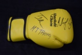 AMAZING FORMER WORLD CHAMP AUTOGRAPHED GLOVE!