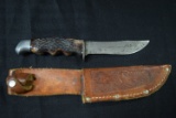 CLASSIC SCHRADE WALDEN KNIFE AND SHEATH!