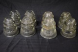 VINTAGE CLEAR INSULATOR LOT!