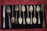 AWESOME EARLY SILVER FLATWARE!