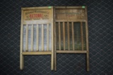 EARLY WOODEN WASHBOARDS!
